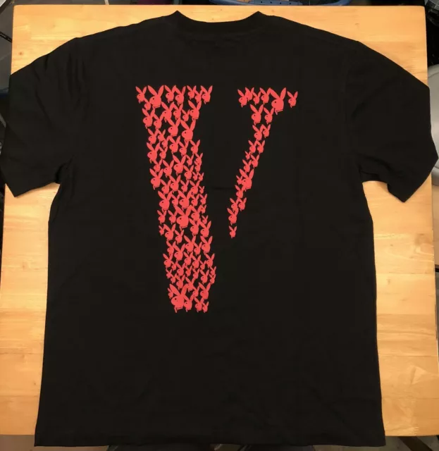 VLONE X PLAYBOI Carti Blue T shirt Size S XL Ships Same Day