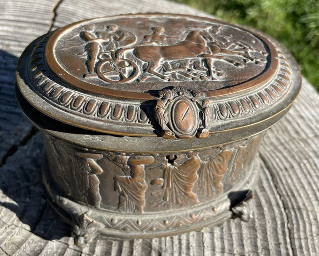 Ancienne Boîte à œuf En Verre - Nid D'oiseau - XIXe Siècle Napoléon III - Parfait état