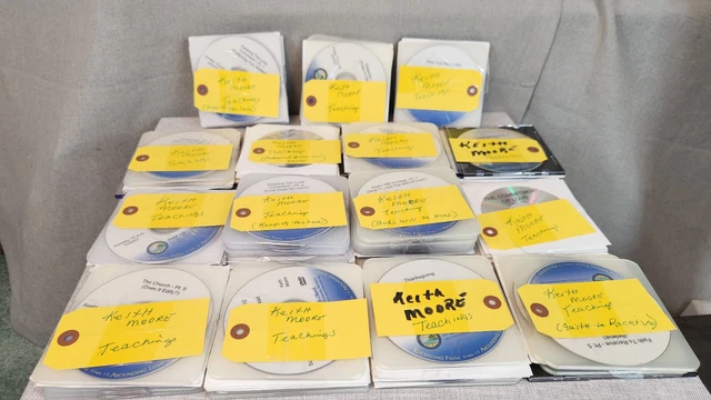 USED Keith Moore Bible Teachings CD 150+ Lot Bundle Biblical Theology Jesus GOD