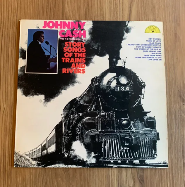 Johnny Cash And The Tennessee Two ‎– Story Songs Of The Trains And Rivers, EX/VG
