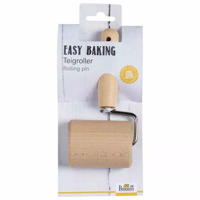 Rodillo de Amasar "Easy Baking "Teigwalze Cocina Backrolle Roller Pastas 7 CM