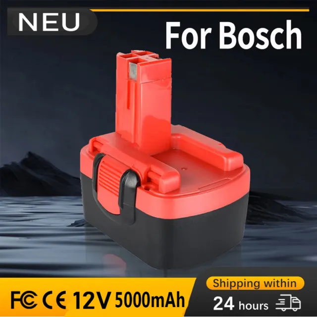 Original 5000mAh 12V Für Bosch BAT043 Akku BAT045 PSR 12VE-2 GSR 12-2 Batterie