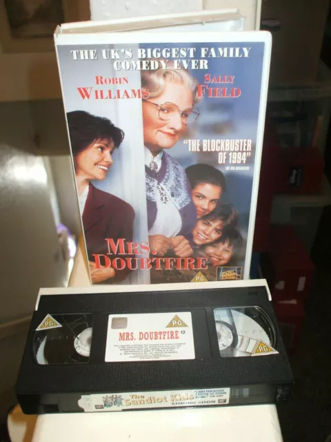 Mrs Doubtfire Big Box Ex-Rental VHS robin williams