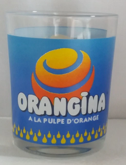 Verre Orangina - Neuf - Verre Transparent De Collection