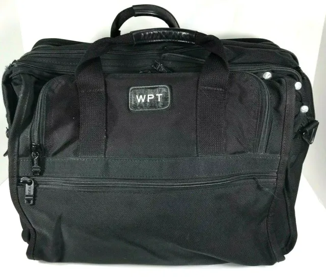 Tumi Alpha Ballistic Expandable Briefcase Carry On Laptop Business Travel Bag