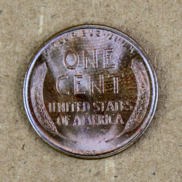 1909 VDB First Year Lincoln Wheat Cent Gem BU UNC Penny 1c MS Estate Coin Lot 3
