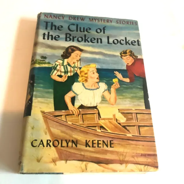 Nancy Drew, The Clue of the Broken Locket,  with Dust Jacket.