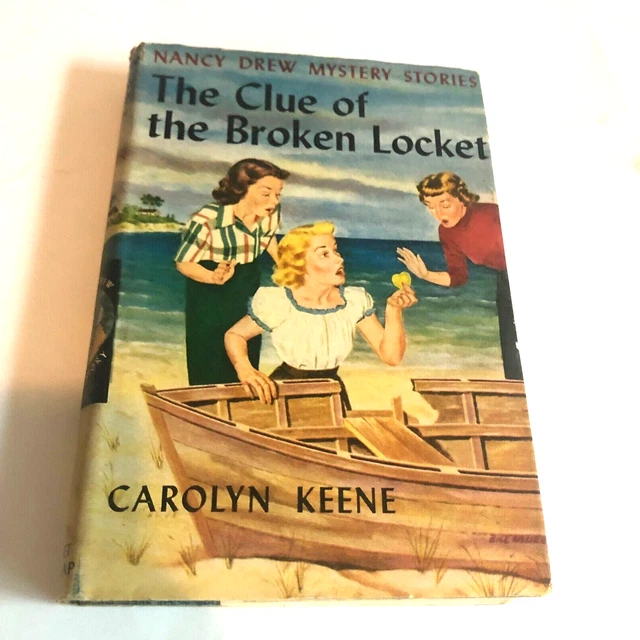 Nancy Drew, The Clue of the Broken Locket,  with Dust Jacket.