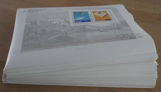 1976 Portugal; 100 Blocks Luprapex, Bl. 19, postfrisch/MNH, ME 450,-