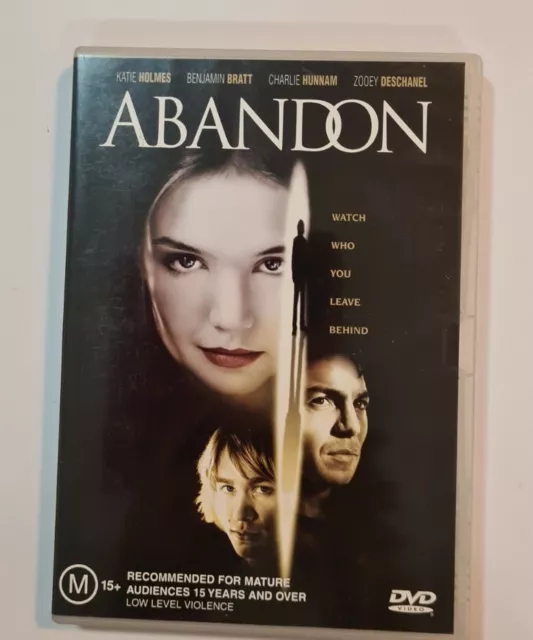 Abandon (DVD, 2003) REGION 4. Katie Holmes, Benjamin Bratt, Charlie Hunnam