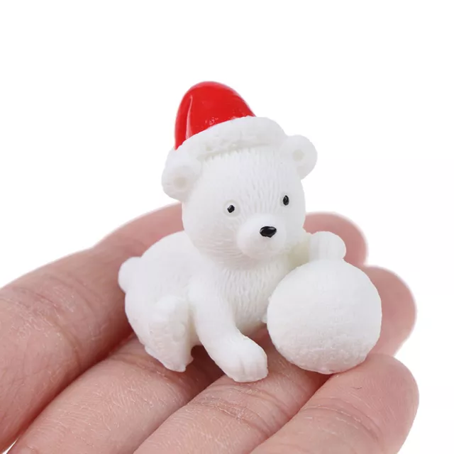 Santa Claus Snowman DIY Miniature Figurine Xmas Garden Decor Micro Landsc Sh-yy 11