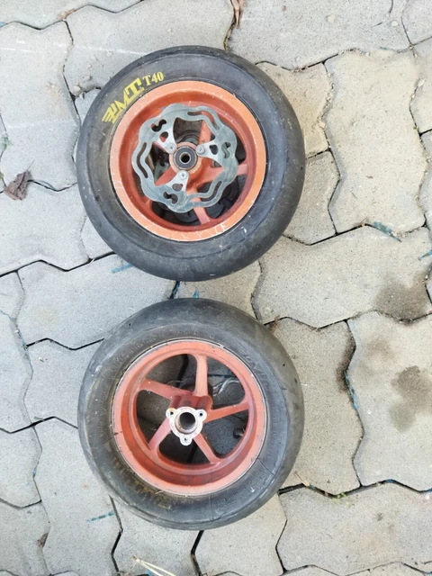 Coppia Ruote Replica Minimoto Blata