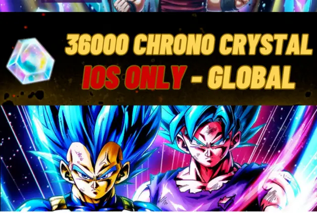 [IOS] Global 36000-40000 Chrono Crystal + 0-5 random LF  Dragon Ball Legend