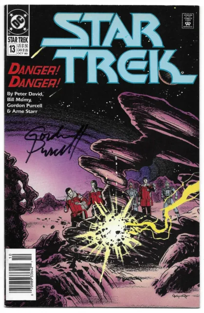 Star Trek 13 Signed Gordon Purcell Autographed Bill Mumy Kirk Spock