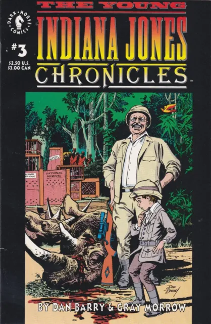 The Young Indiana Jones Chronicles #3: Dark Horse Comics (1992) NM 9.4