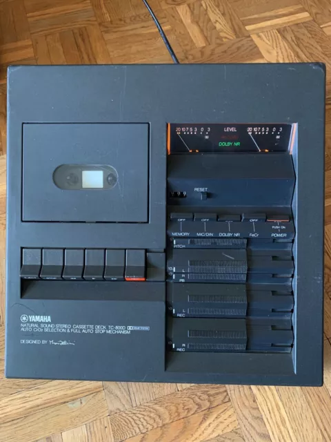 YAMAHA TC-800D Tapedeck Kassettendeck Stereo Cassette Deck