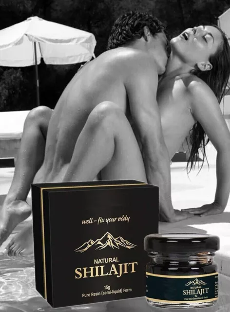 Bio 100 % reines Himalaya Shilajit Weichharz, extrem starke Fulvinsäure