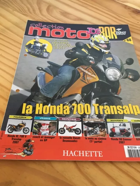 Joe Bar Team fasicule n° 68 collection moto Hachette revue magazine brochure