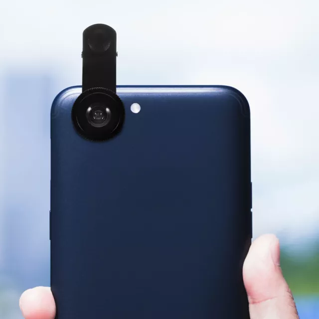 3-in-1 Phone Camera Lens Kit for 6S/7/8/X - Wide Angle, Macro, Fisheye-