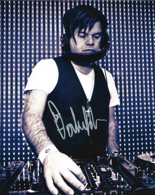 PAUL OAKENFOLD SIGNED 8x10 PHOTO MUSIC DJ PRODUCER LEGEND RARE AUTOGRAPHED COA