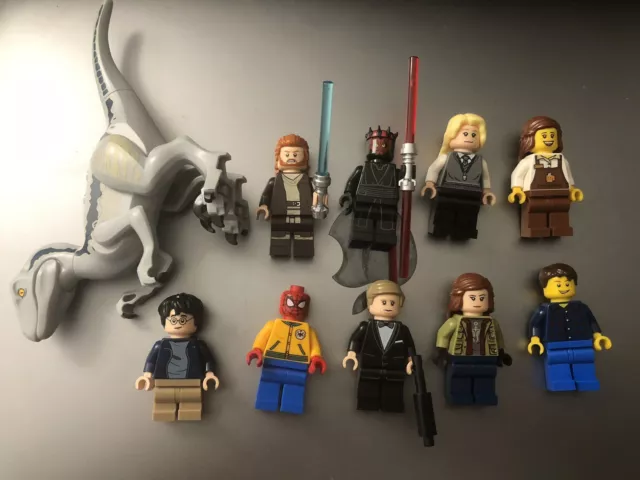 Lego Minifigures lot Star Wars City Harry Potter Super Heroes Jurassic World Lego Minifigures lot Star Wars City Harry Potter Super Heroes Jurassic World