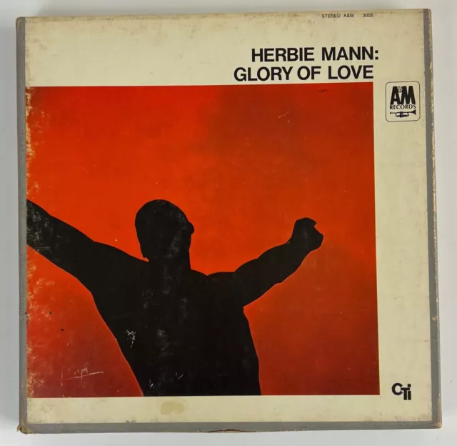 HERBIE MANN - Glory of Love (Reel To Reel, 1968) 7 1/2 ips CTI A&M