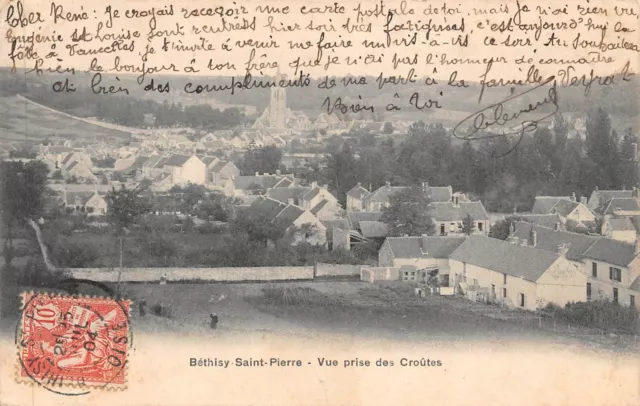 CPA - BETHISY-SAINT-PIERRE - View taken from the Crusts