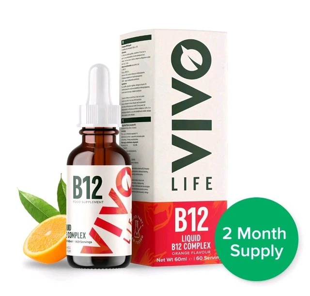LIQUID B12 COMPLEX (2 Month Supply) Brand New £15.13 - PicClick UK