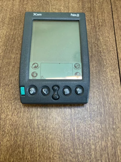 3Com: Palm III Digital PDA - Used In Working Condition Vintage