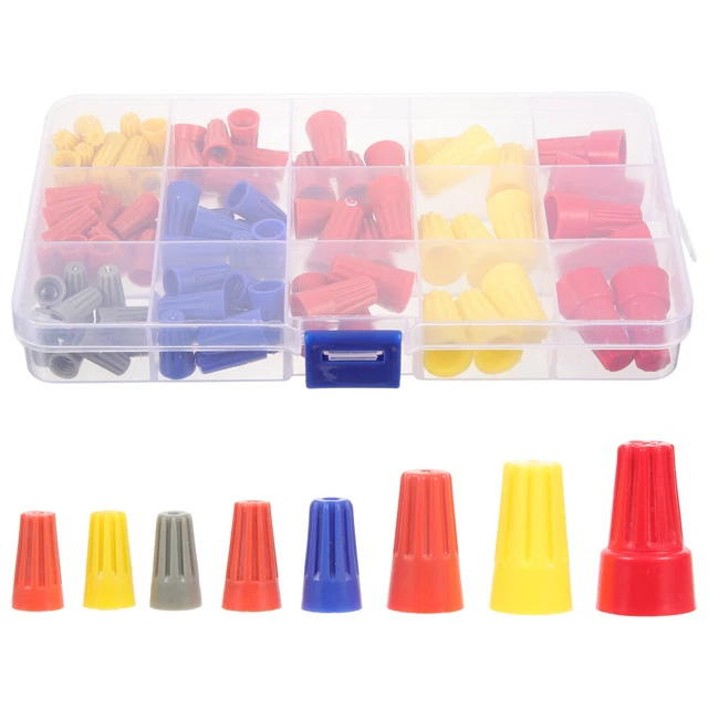 102pcs Replacement Electrical Wire Connectors Electrical Wire End Caps