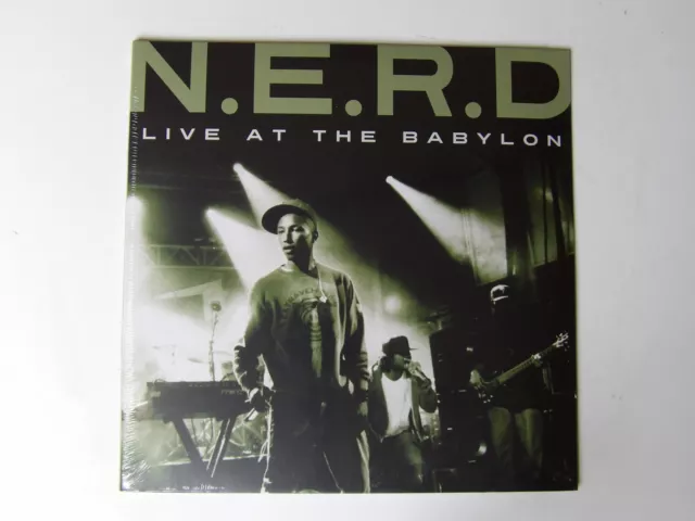 N.E.R.D:   Live At The Babylon  2018 NEW SEALED  Double LP