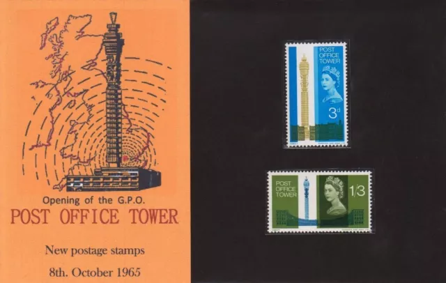 1965 Post Office Tower Special Presentation Pack with Certificate