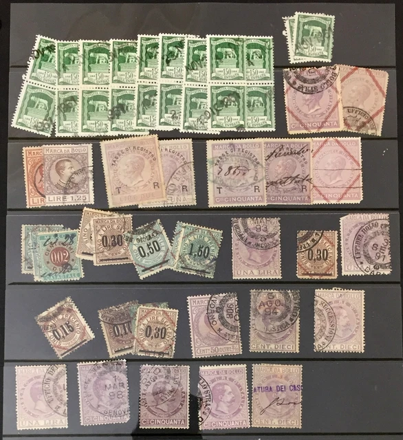 Italy Early Revenues Fiscals (Aprx 150) Mixed Condition ( SK117