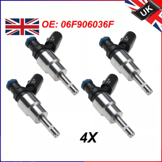 4x Petrol Fuel Injector Fits Audi A1 A3 TT Seat Leon VW Golf Polo 2.0 06F906036F