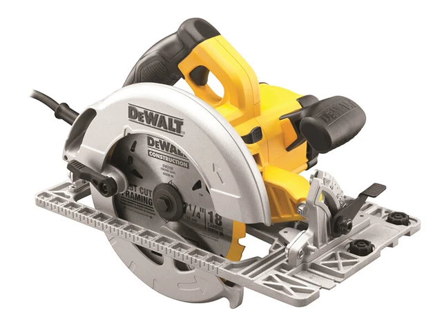 DEWALT DWE576K Base seghetto circolare di precisione 190 mm 1600 W 240 V DEWDWE576K