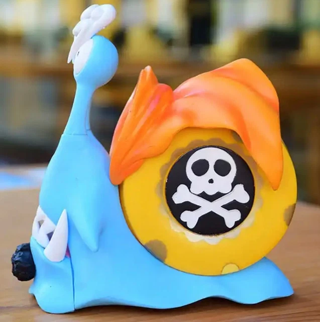 JINBE STATUINA ACTION figure BOX One Piece Den Den Mushi Lumacofono