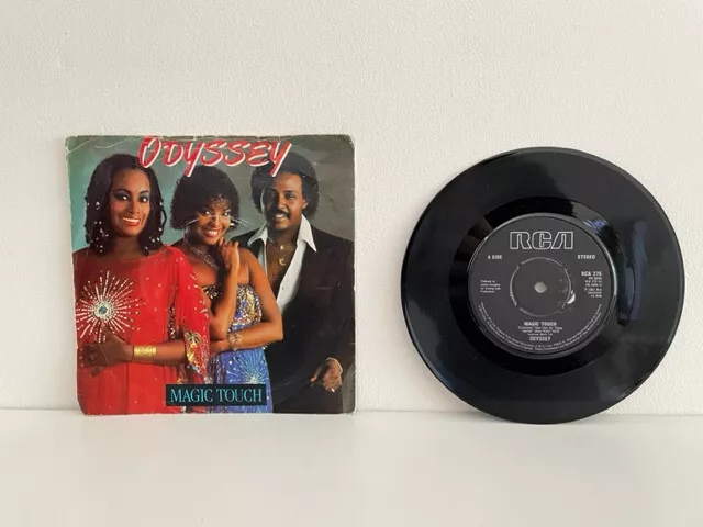 Odyssey - Magic Touch / Happy People 7" Funk Soul Disco Vinyl 1982 RCA