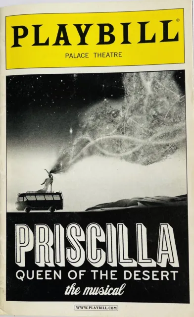 Priscilla Queen of the Desert - Broadway Playbill - Mar 2012 - Will Swenson