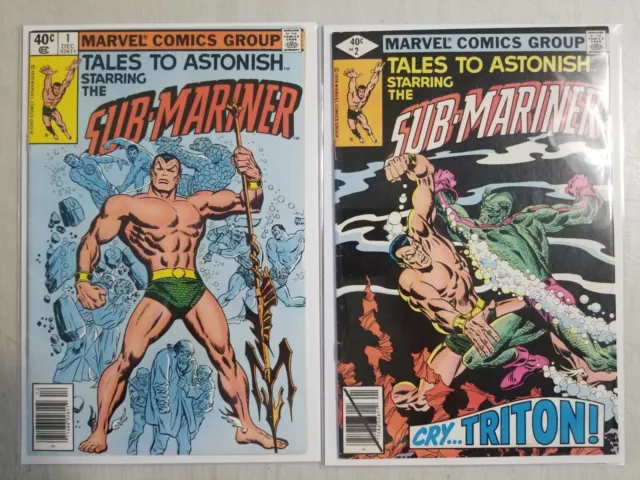 Tales to Astonish Submariner #1 and #2 1979 1980