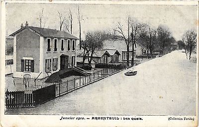 CPA january 1910-Argenteuil-the docks (290423)