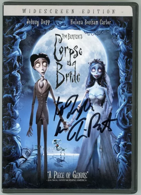 Tim Burton ~ Signed Autographed 'Corpse Bride' DVD Cover ~ JSA Authentic 2