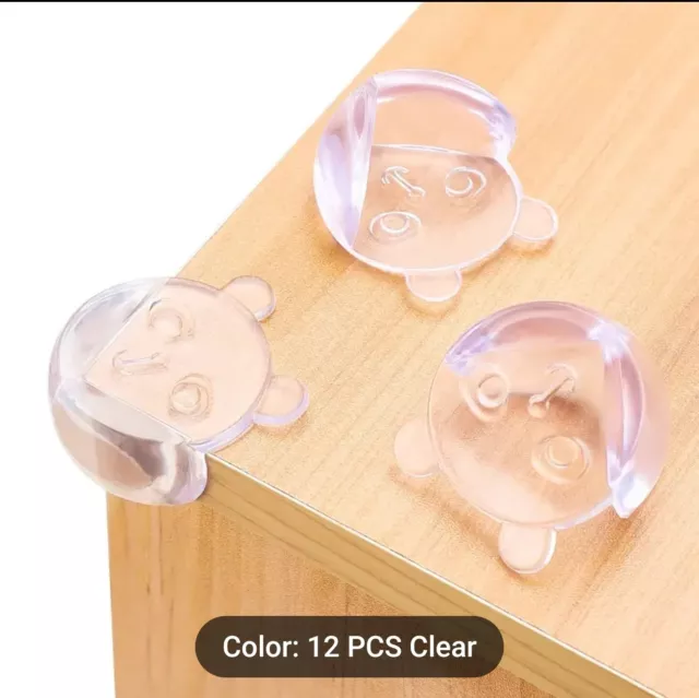 12pcs Baby & Child Safety Corner Protectors - Keep Your Furniture & Coffee...