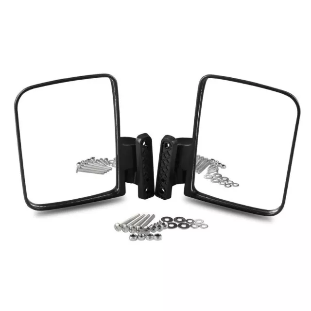 2Pcs Golf Cart Car Universal Panel Wink Type Rear View Mirror for Club Car