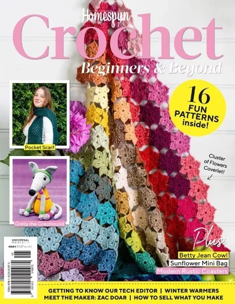 Homespun Crochet Magazine (AUS) Issue #5/ BEGINNERS & BEYOND