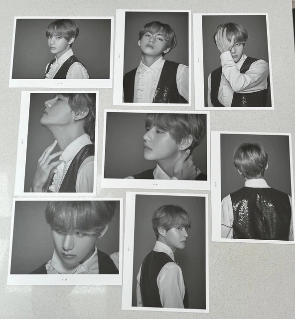 BTS - V - 2017 The Wings Tour Official Face Photo Collection - Set