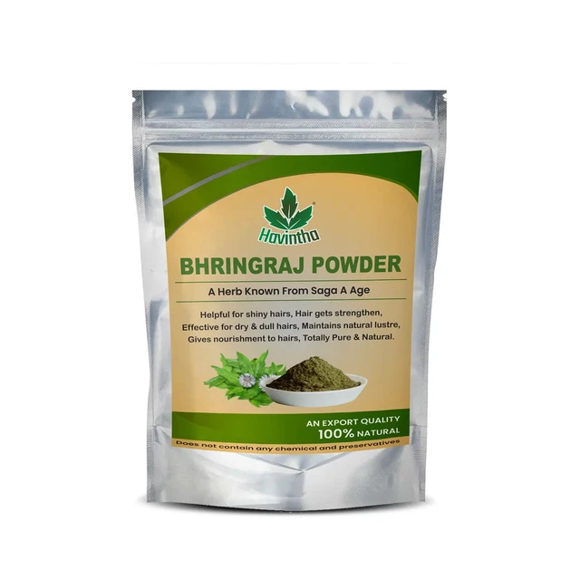 Complément Alimentaire Bhringraj Bio - 120 Gélules 1500mg | Pour Cheveux Forts & Peau