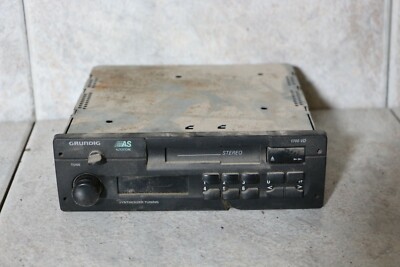 Testé Grundig Retro Grundig WKC 1700 VD Car Cassette AM FM Radio Player Orange Lights 
