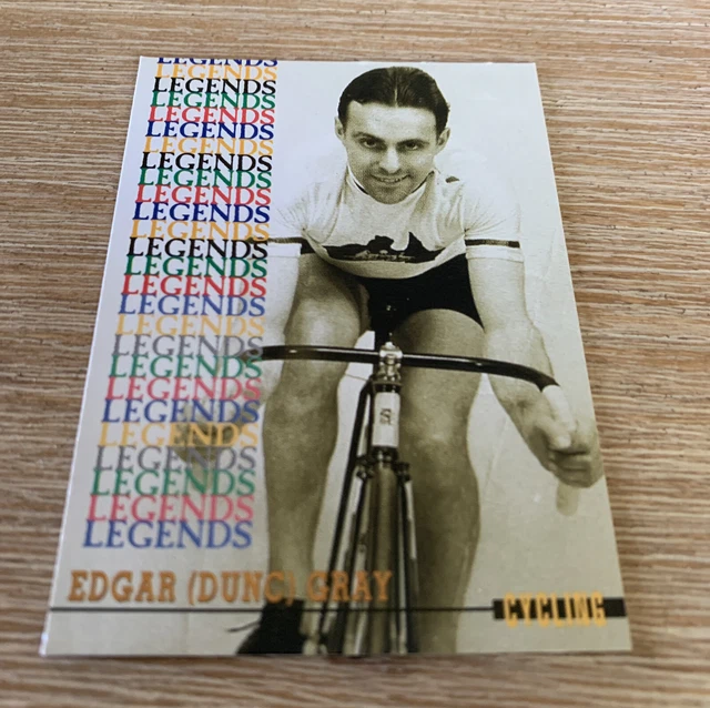 EDGAR DUNC GRAY Legends Olympic Athletics 96 Trading Card INTREPID 1996