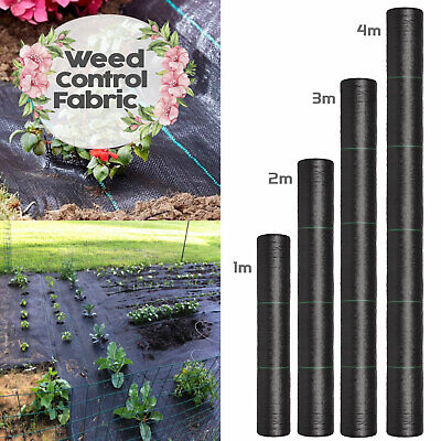 Membrane Weed Controller Fabric Heavy Duty Ground Cover Landscape Barrier Garden