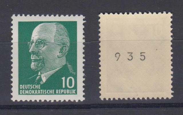 DDR 846 XI3x RM ungerade Nummer Walter Ulbricht 10 Pf postfrisch